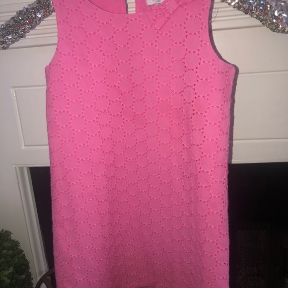 crown & ivy Other - Crown & Ivy Kids Pink Eyelet Dress Sz6